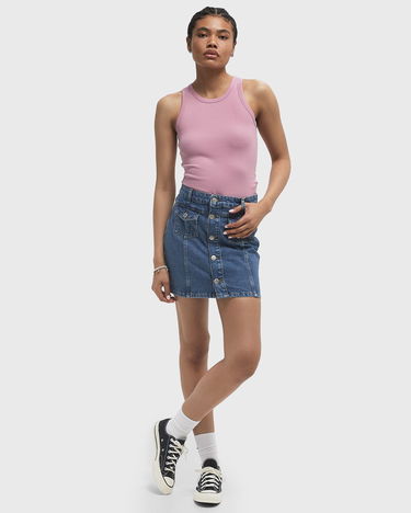 Tielko Samsoe Samsoe Alexo Ribbed Tank Top Ružová | F00001111-ORCHID-HAZE, 2