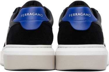 Tenisky a topánky FERRAGAMO Low Cut Gancini Outline Čierna | 769884, 1