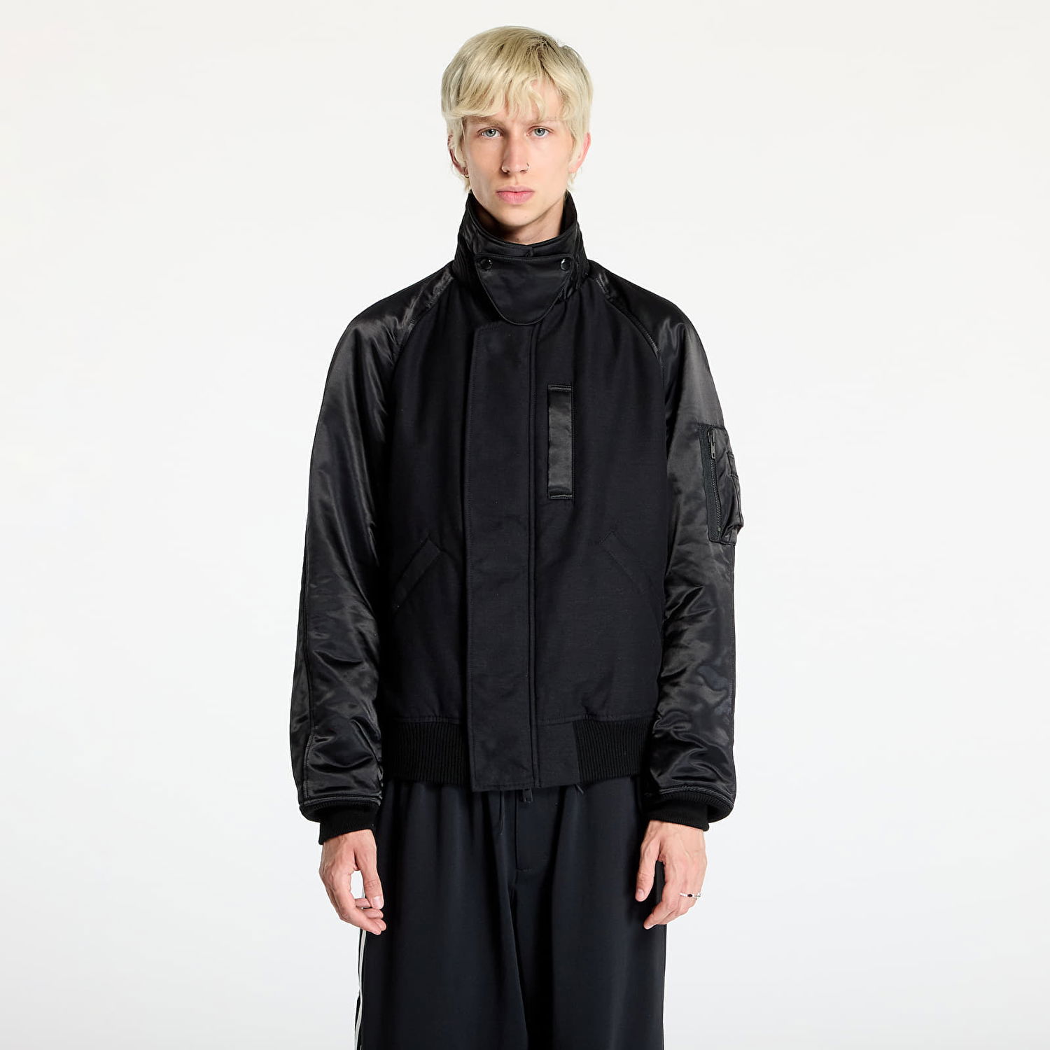Vetrovka Y-3 Flight Jacket UNISEX Black Čierna | IW7464, 0