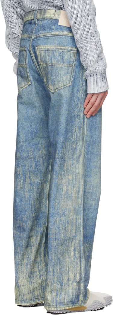 Džínsy Camper Camperlab Paint Print Jeans Modrá | AU00022-002, 2