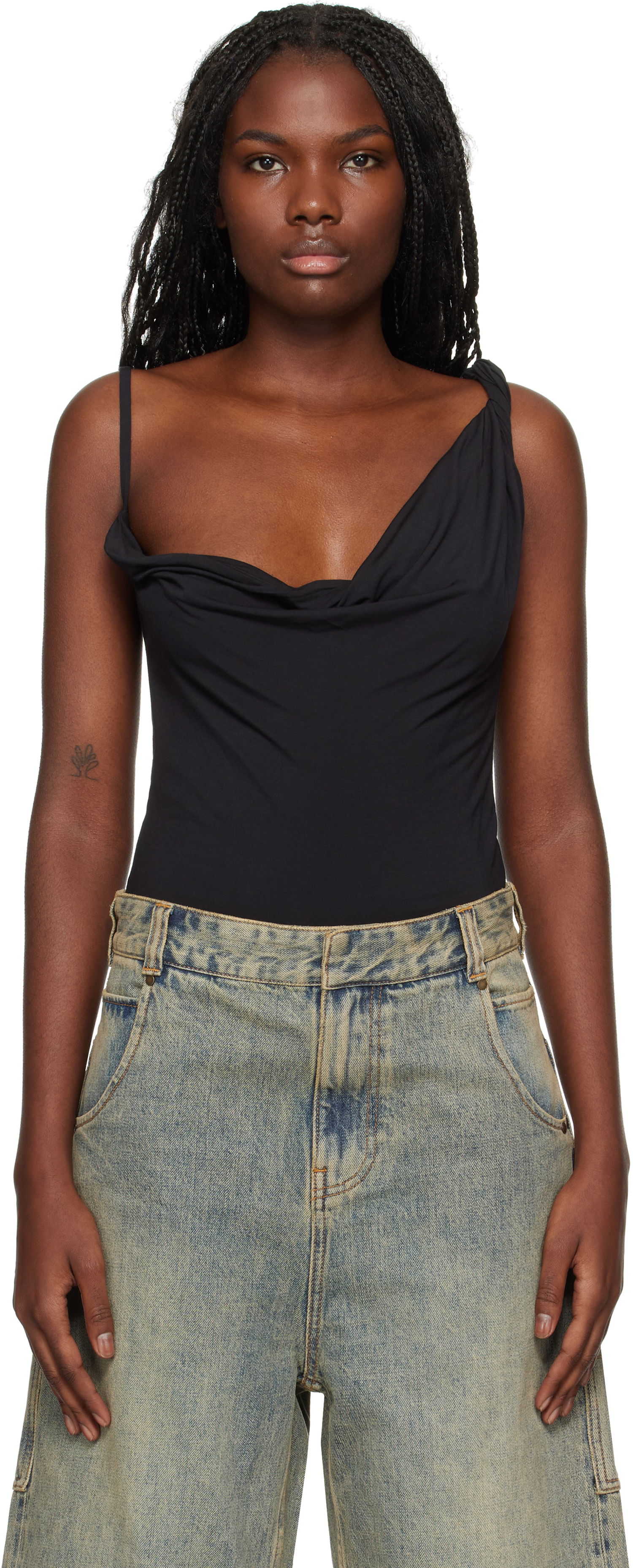 Body Entire Studios Bodysuit Čierna | ES2472SO, 0