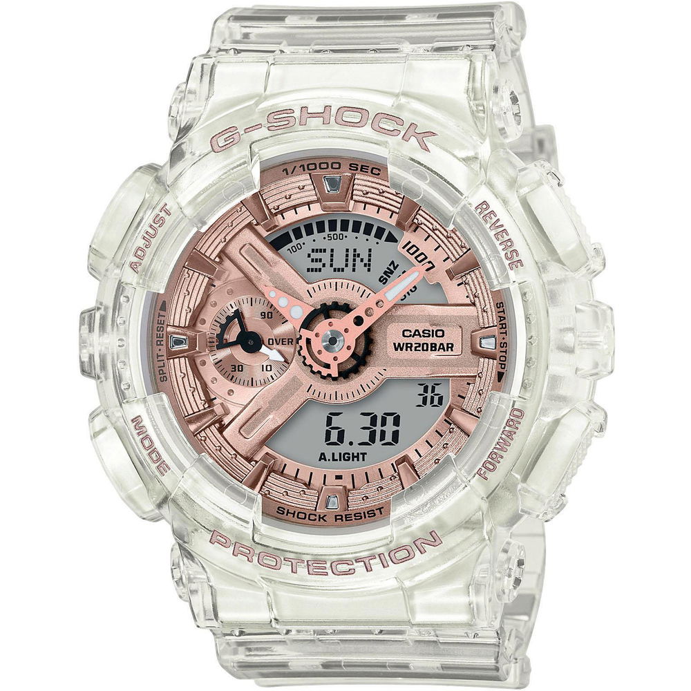 Hodinky CASIO G-Shock Biela | GMA-S110SR-7AER, 0