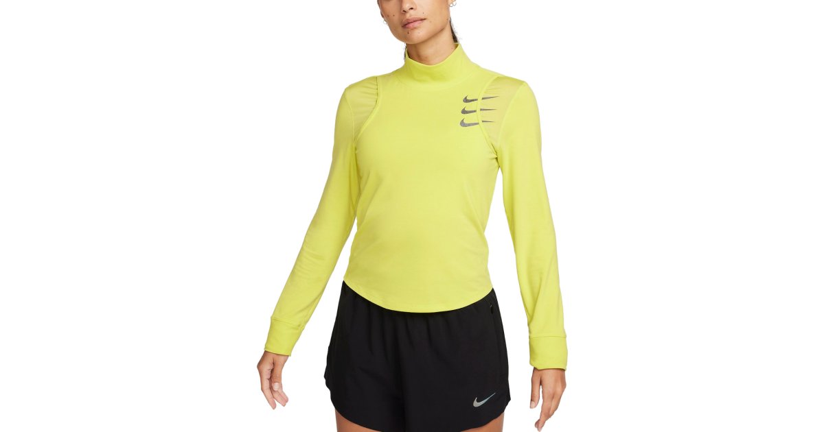 Tričko Nike Dri-FIT ADV Run Division Žltá | fb7807-344, 1