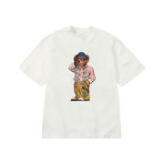 Folk Fitted Bear T-Shirt Unbleached Cotton