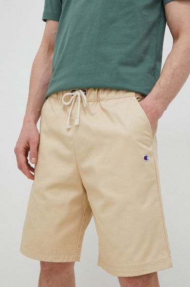 Šortky Champion Premium OG Reverse Weave Shorts Béžová | 217239, 0