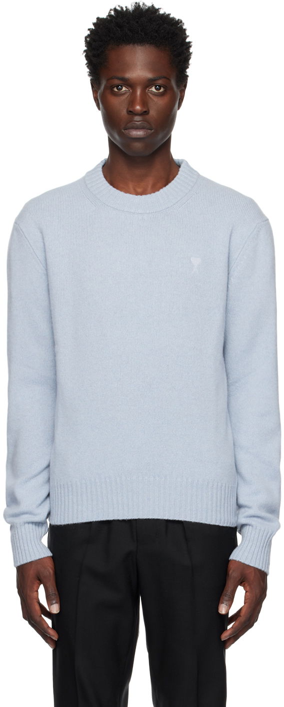 Sveter AMI Sweater Modrá | HKS007.005, 0