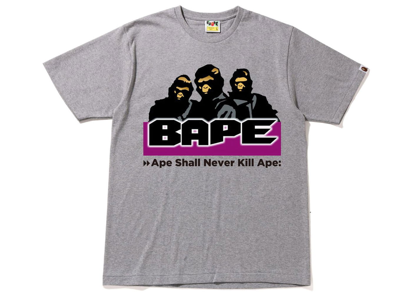 Tričko BAPE Archive Graphic #8 Tee Šedá | 1I20-110-020, 0