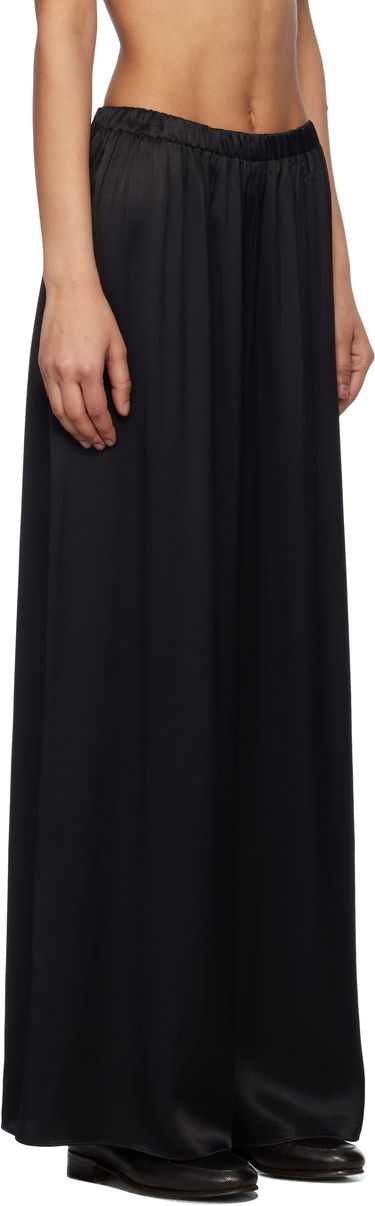 Nohavice Bode Bode Roy Wide-Leg Trousers Čierna | WRS25BT066, 1