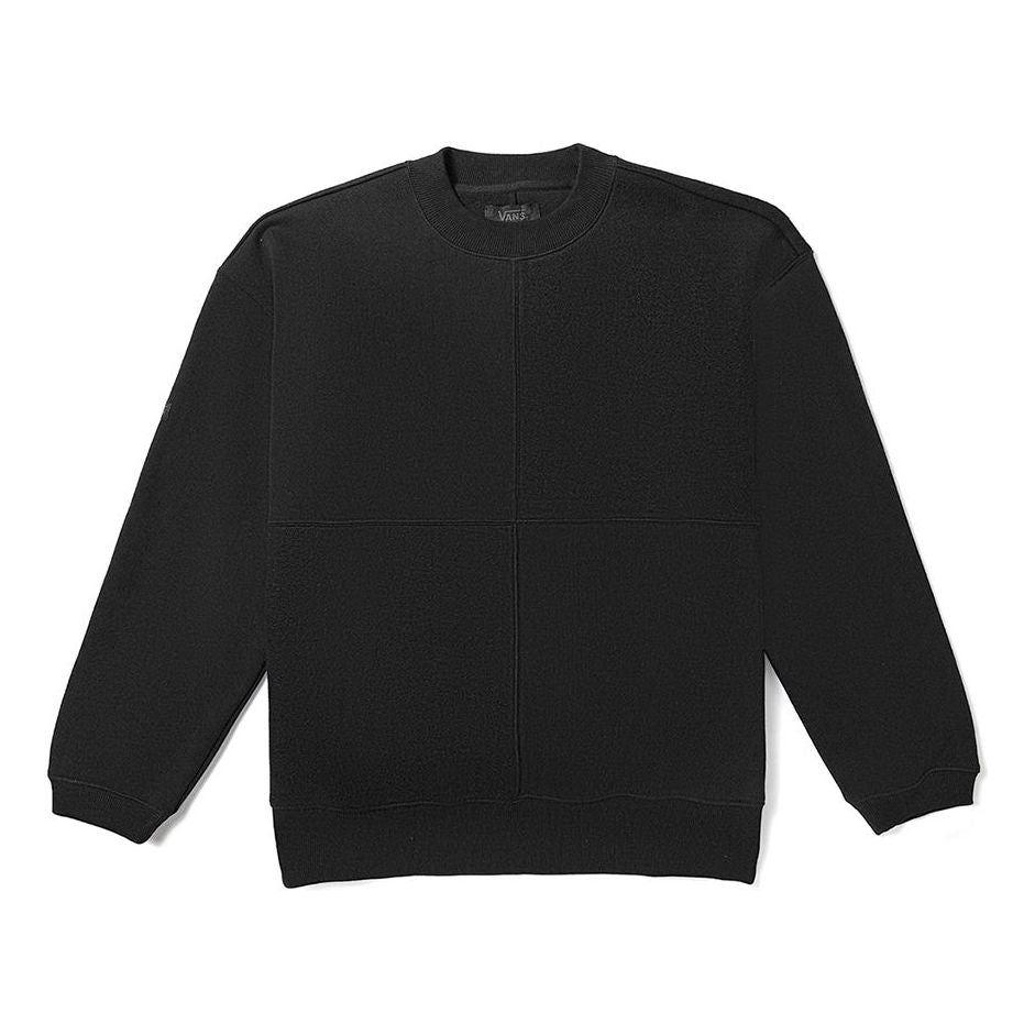 Sveter Vans Panel Crewneck Sweatshirt Čierna | VN000F2MBLK, 0