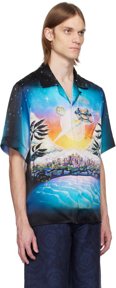 Košeľa Casablanca Casablanca 'La Prémonition' Print Silk Shirt Rôznofarebný | U-MS25-SH-003-04, 1