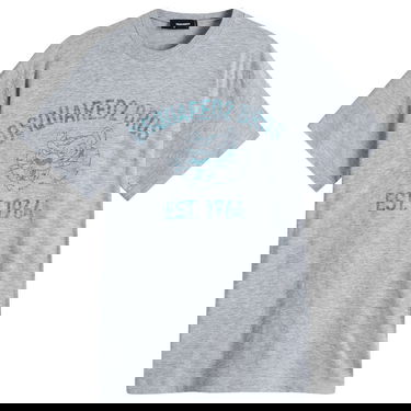 Tričko DSQUARED2 Cool Fit Graphic T-Shirt in Grey Šedá | S74GD1381-S22146-857M, 0