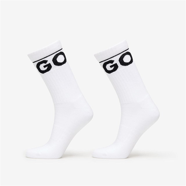 Iconic Socks 2-Pack White