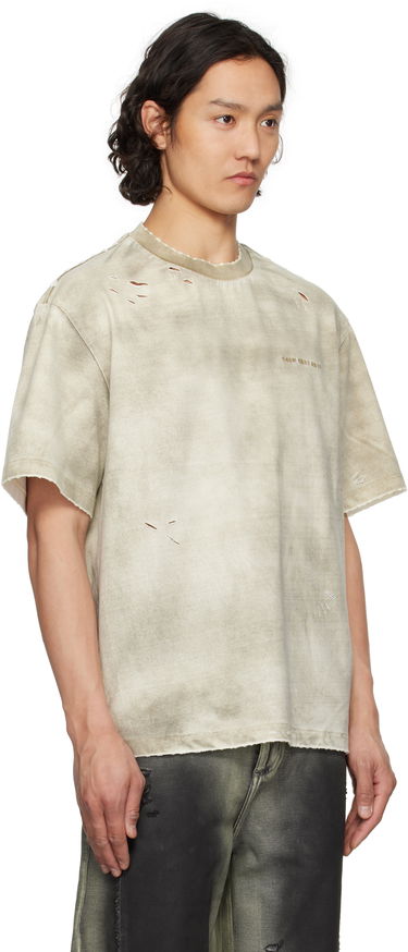 Tričko Feng Chen Wang Feng Chen Wang Sandwashed T-Shirt Béžová | FUS19TS03, 1