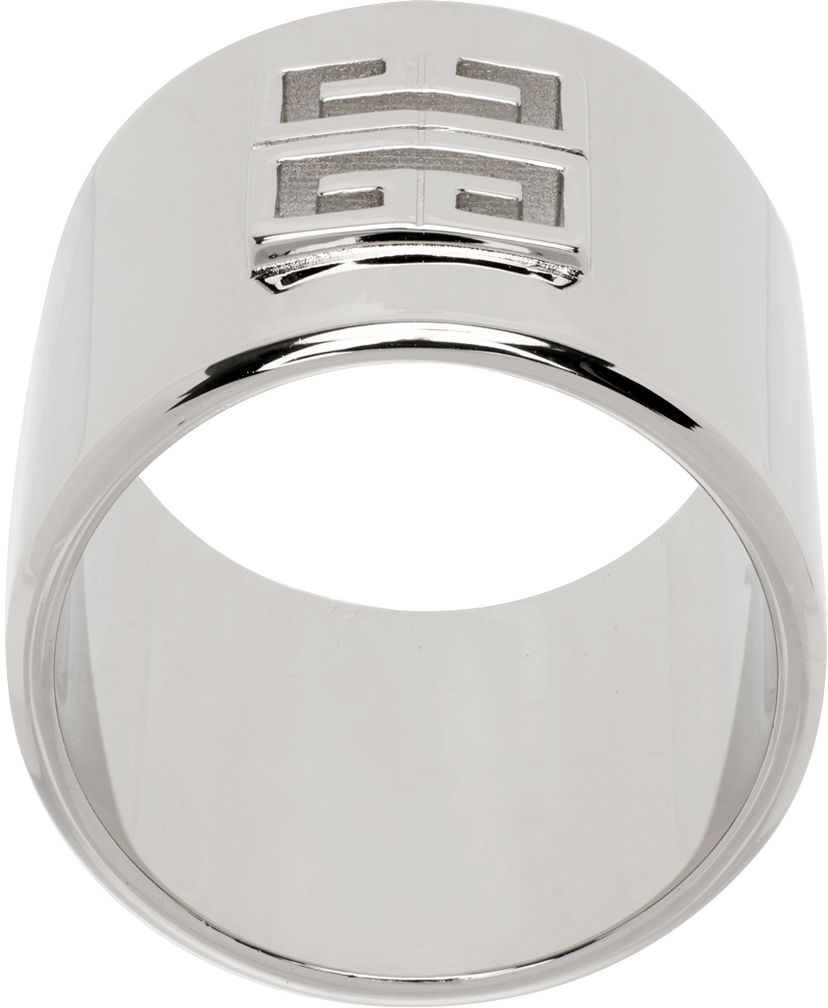 Prsteň Givenchy Givenchy 4G Ring Metalická | BN306NF003
