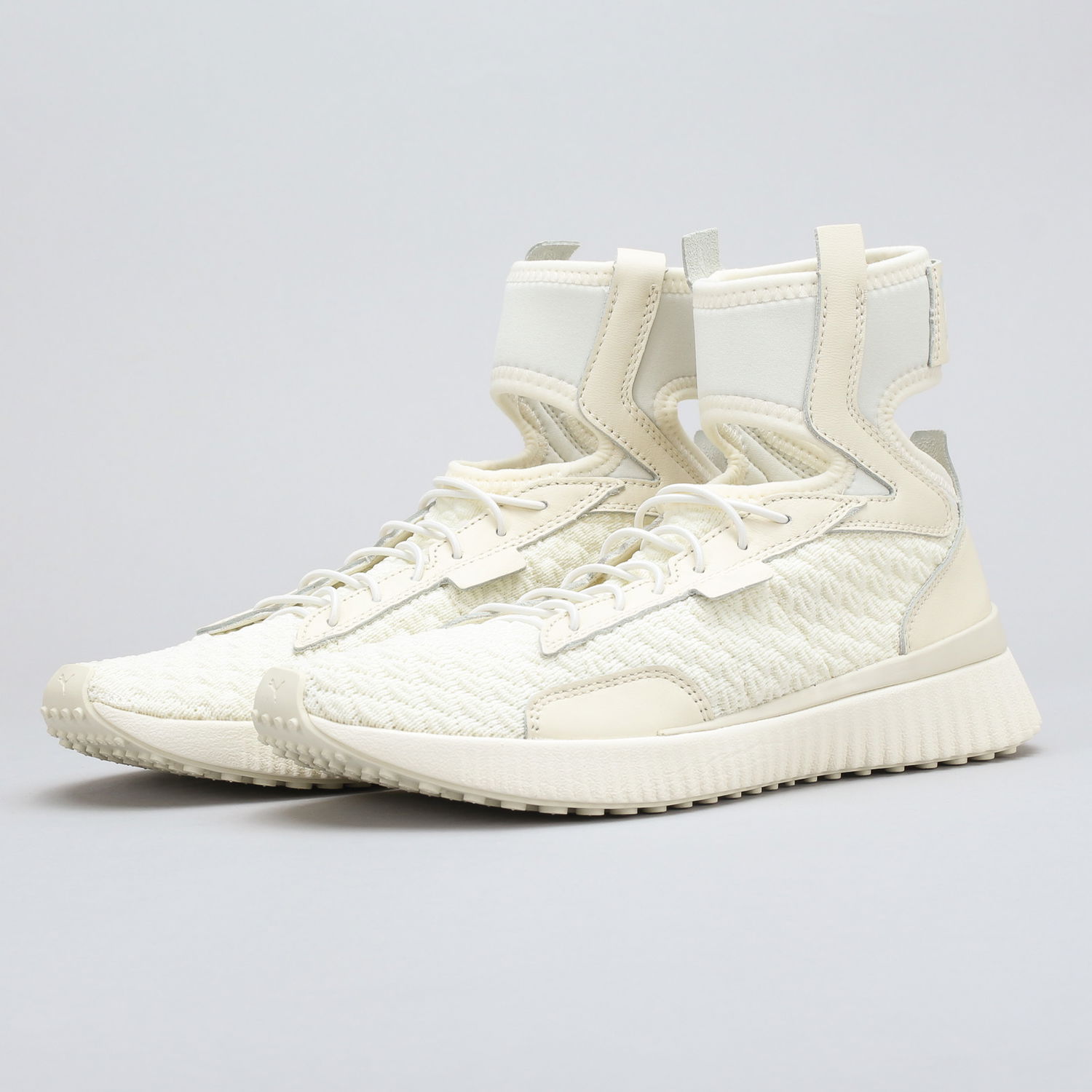 Tenisky a topánky Puma Fenty by Rihanna Trainer Mid Geo vanilla ice - sterling blue Béžová | 191231 01, 0