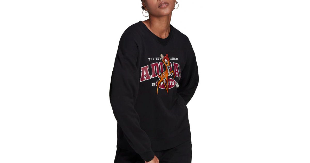 Sveter adidas Originals adidas Originals Disney Bambi Graphic Sweatshirt Čierna | he6831, 1