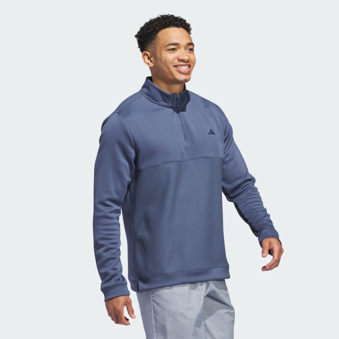 Ultimate365 Textured Quarter-Zip Top