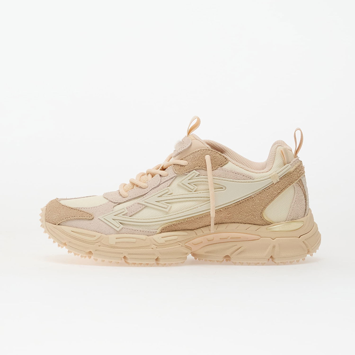 Tenisky a topánky Off-White Be Right Back Suede Caramel/ Nude Béžová | OWIA289F25LEA0016404, 0