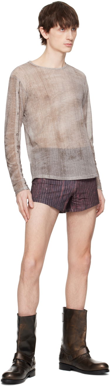 Tričko Serapis Serapis Piraeus Truck Tarp Tech Long Sleeve T-Shirt Hnedá | SS25_TT_4L, 3