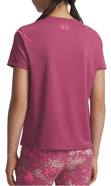 Tričko Under Armour Tech Varsity Graphic Short Sleeve T-Shirt Ružová | 6007917-659, 1