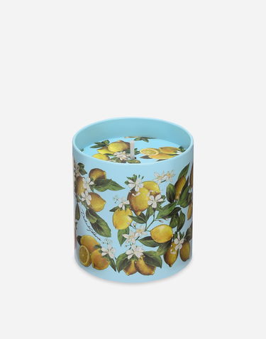 Home decor Dolce & Gabbana Dolce & Gabbana Lemon Scented Glass Candle Tyrkysová | TCC159TCAG3U0070, 3