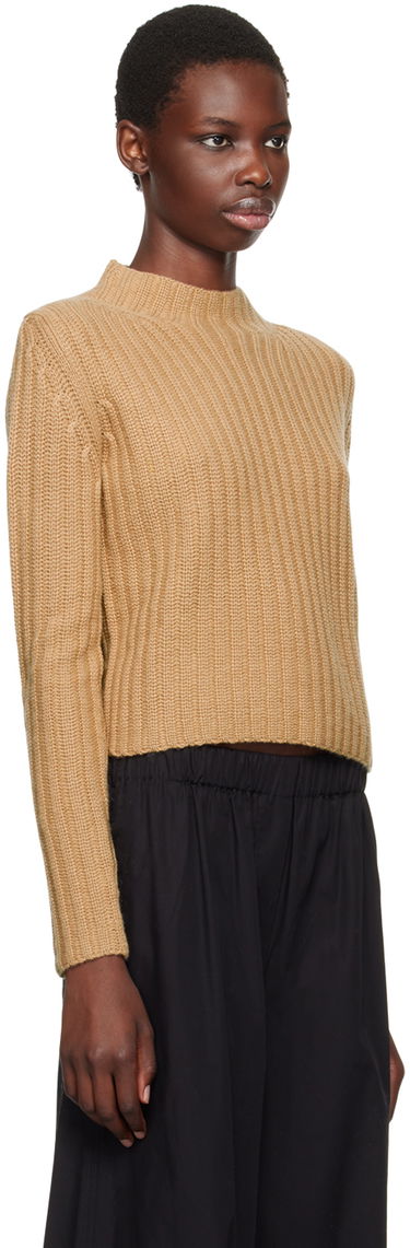 Sveter Max Mara Max Mara Aloa Mock Neck Sweater Hnedá | 2421366022600 MM12037, 1