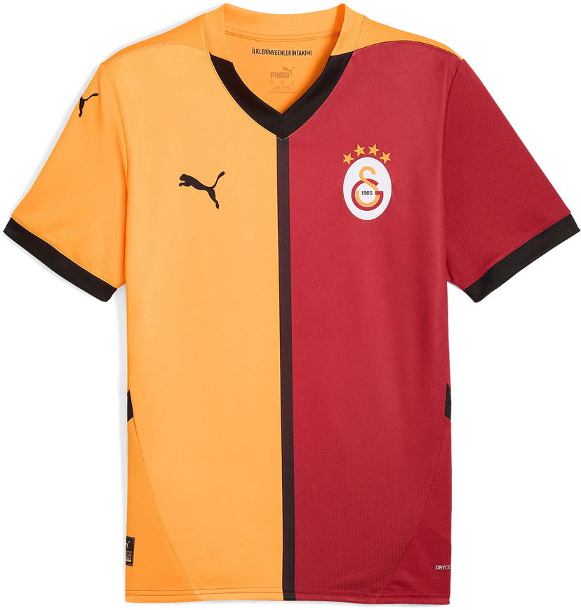 Dres Puma Galatasaray SK Home Jersey Replica w/o sponsor 2024/25 Oranžová | 779650-01