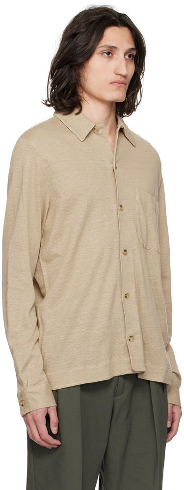 Košeľa Paul Smith Paul Smith Breathable Linen Shirt Béžová | M1R-399Y-M01764-60, 1