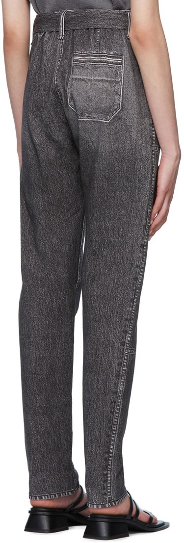 Džínsy rag & bone Miramar Mia Denim Tie-Waist Pants Šedá | WCW22P7003LF03, 2
