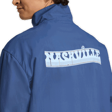 Bunda adidas Originals Nashville SC Anthem Jacket Modrá | jm5024, 2