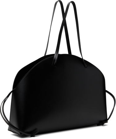 Tote bag Jil Sander Jil Sander Curve Large Shoulder Bag Čierna | J07ZH0053_P7100, 2