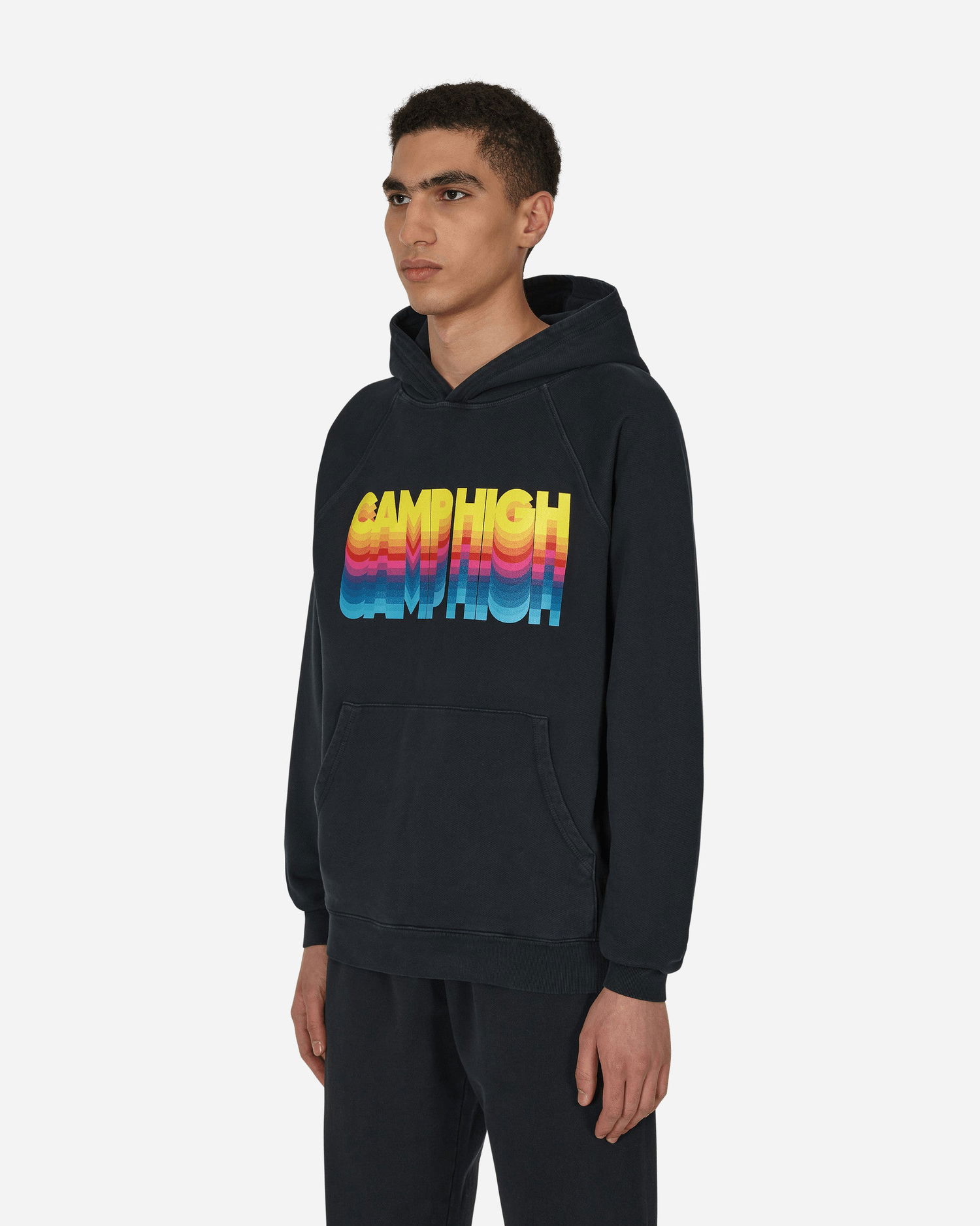 Mikina Camp High High Vibrations Hoodie Čierna | CHVIBHOOD VINTAGEBLACK, 1