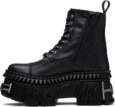 Tenisky a topánky VETEMENTS VETEMENTS New Rock Edition Combat Boots Čierna | UE64BO220B, 2