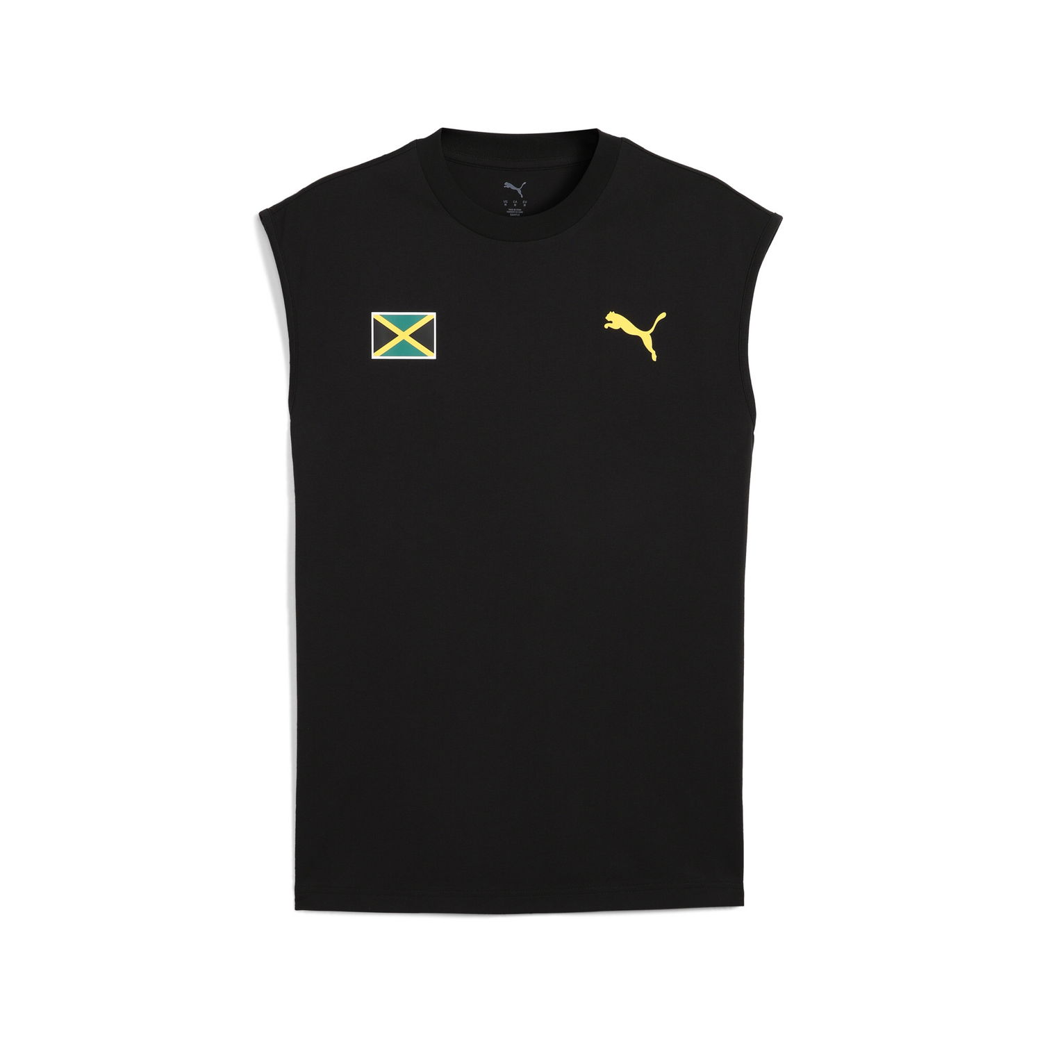 Tielko Puma Puma x Jamaica Sleeveless T-Shirt Čierna | 606925_02, 0