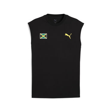 Tielko Puma Puma x Jamaica Sleeveless T-Shirt Čierna | 606925_02, 0