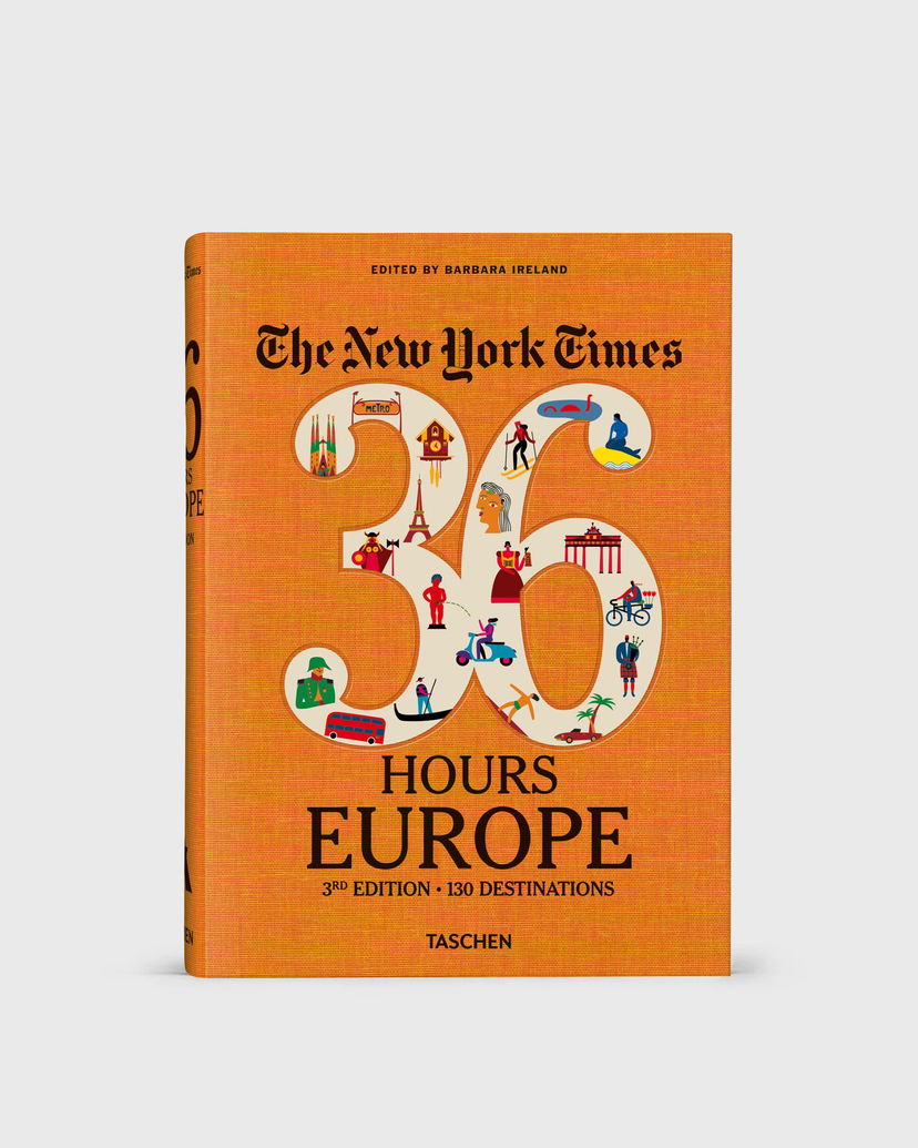 Kniha a časopis TASCHEN Books The New York Times 36 Hours. Europe 3rd Edition Oranžová | 9783836573382