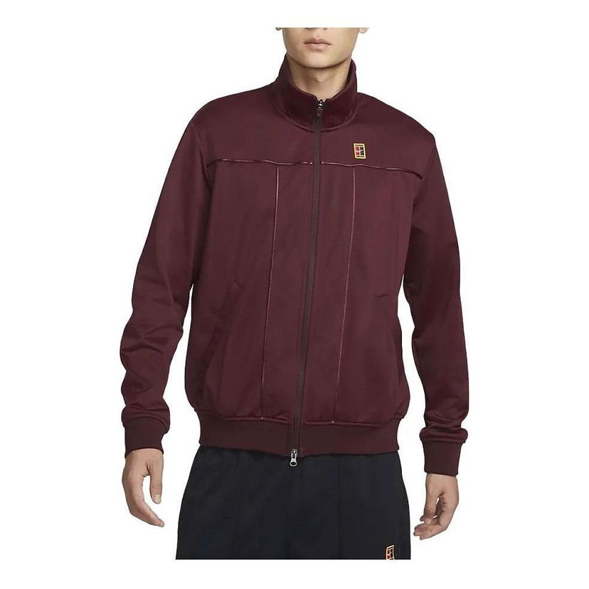 Vetrovka Nike Court Tennis Jacket Vínová | DC2566-652