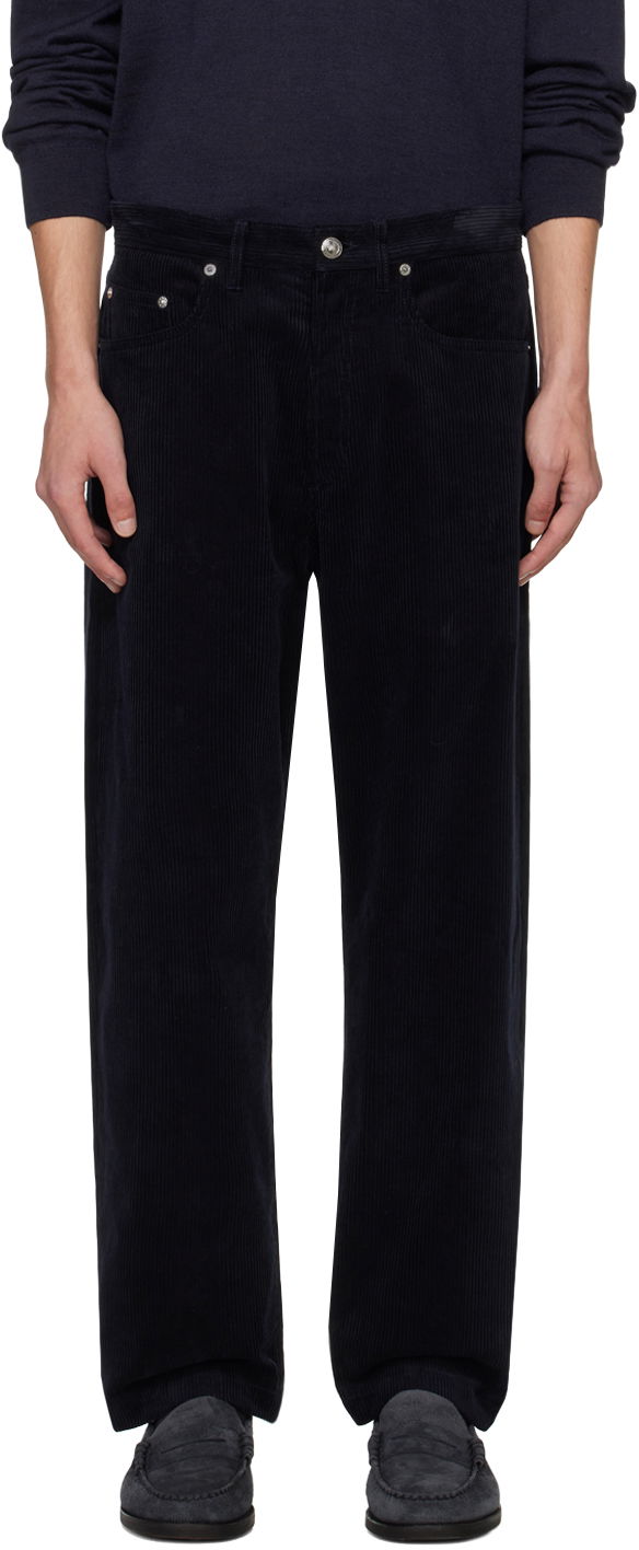 Džínsy A.P.C. Navy Achille Jeans Čierna | COHBB-H09212, 0