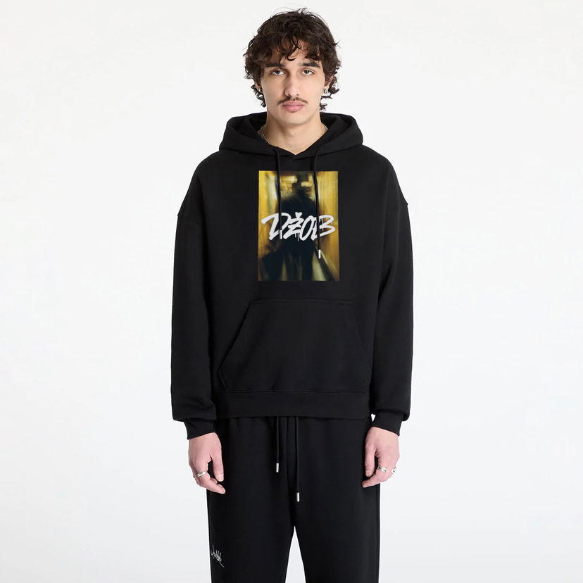 Mikina Footshop FTSHP x Džob Hoodie Čierna | FTSHP_546