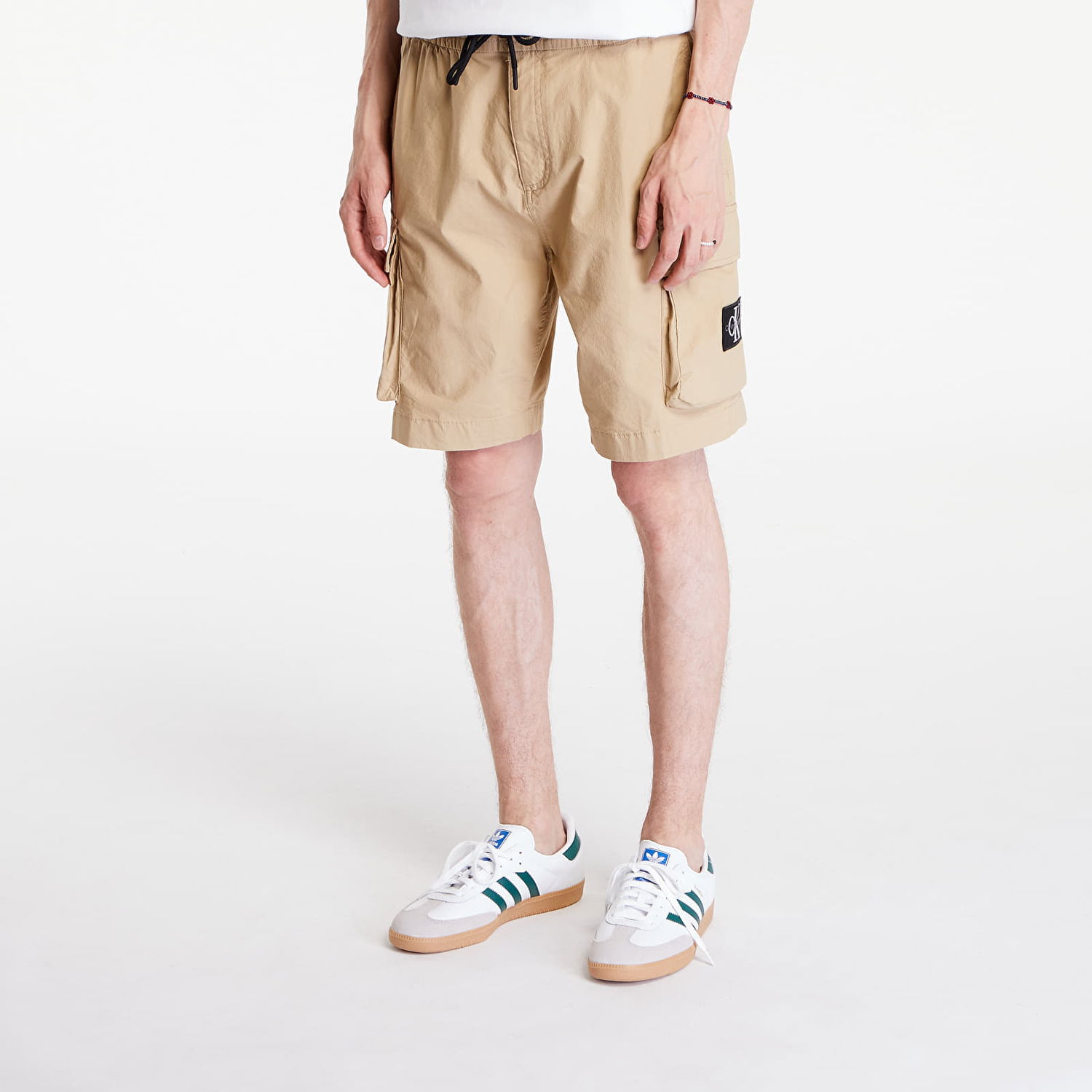 Šortky CALVIN KLEIN Cargo Shorts Travertine Béžová | J30J326823 PF2, 0