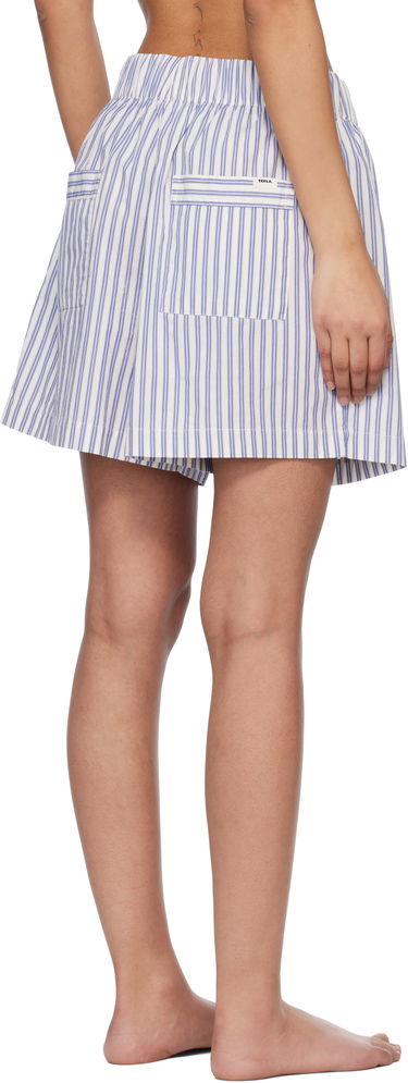 Šortky TEKLA Tekla Striped Pyjama Shorts Biela | SWS-SKS, 2