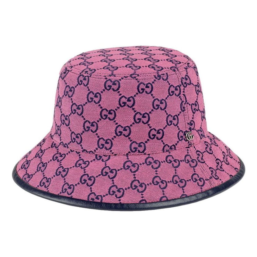 Klobúk Gucci Reversible GG Monogram Bucket Hat Ružová | 656573-3HAD0-5268