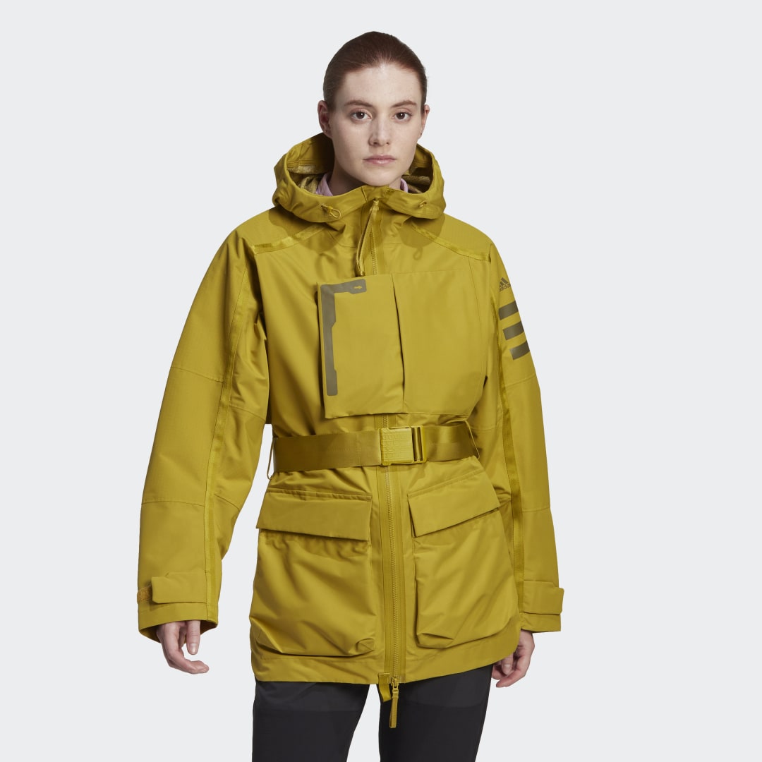 Bunda adidas Originals Terrex XPLORIC RAIN.RDY City Jacket Žltá | HG8570, 0