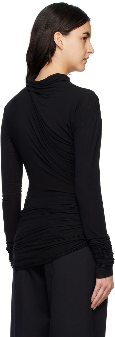 Sveter Ann Demeulemeester Ann Demeulemeester Tatiana Turtleneck Top Čierna | 2202-W-JTS18-FA194-099, 2