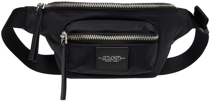Ľadvinka Marc Jacobs Marc Jacobs 'The Biker Nylon' Belt Bag Čierna | 2F3HBB030H02, 0