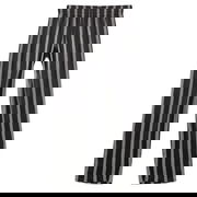 Soto Striped Wide Leg Pants, Size Medium