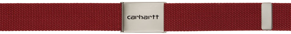 Opasok Carhartt WIP Clip Belt Vínová | I019176, 0