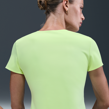 Tričko Nike Nike Form Short Sleeve T-Shirt Zelené | HQ8079-701, 3