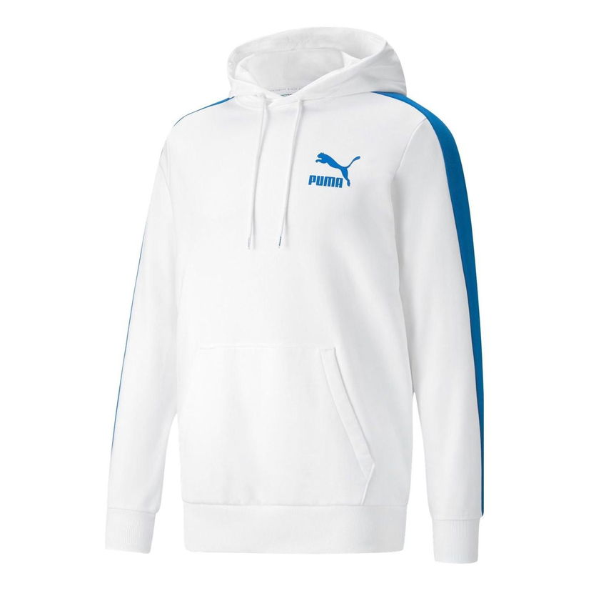 Mikina Puma Iconic T7 Men's Hoodie Biela | 531354-02