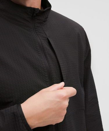 Bunda lululemon Textured Grid Full-Zip Jacket Čierna | prod20005799, 5